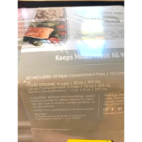 Bentgpo prep containers includes 10 sets bentgo boxes - Picture 4 of 5